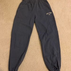 Brandy Melville John Galt New York Sweatpants